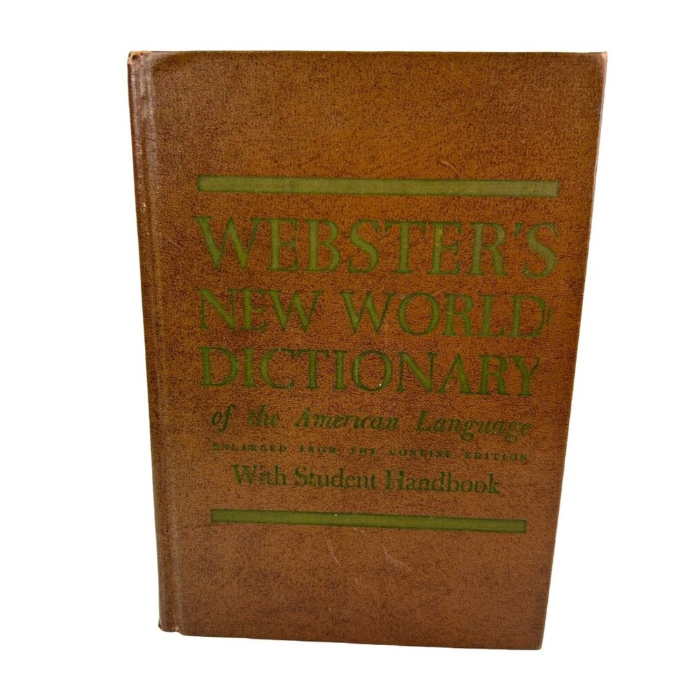 1969 Webster's New World Dictionary of the American Language Concise Edition VTG